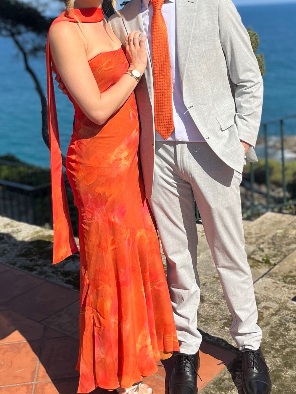 Peppermayo Under the Pagoda maxi dress in amber - Picture 2 of 2